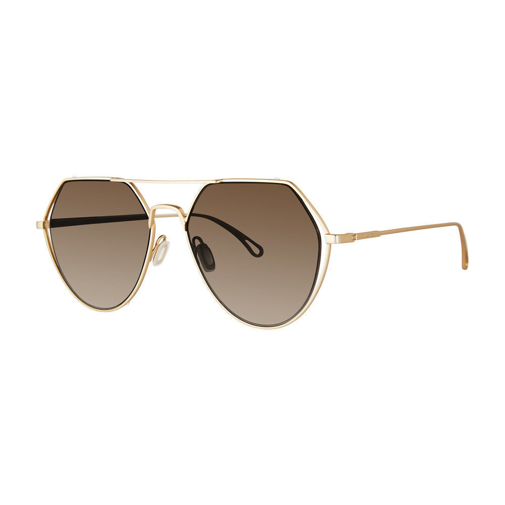 Vera Wang Ling Sunglasses Gold 55mm